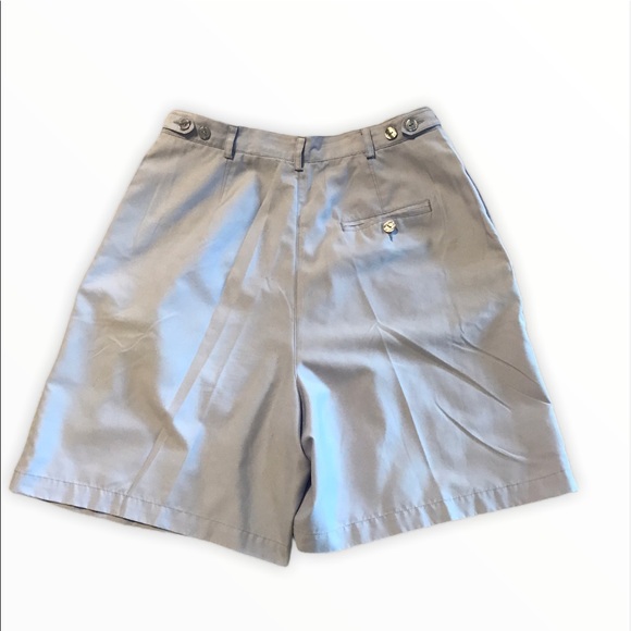 Liz Claiborne Size 12 Pale Blue Polyester Shorts - Picture 3 of 6